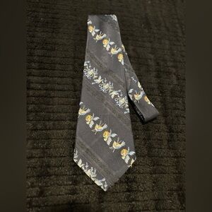 Beaujolais Elegant Floral Men's Tie